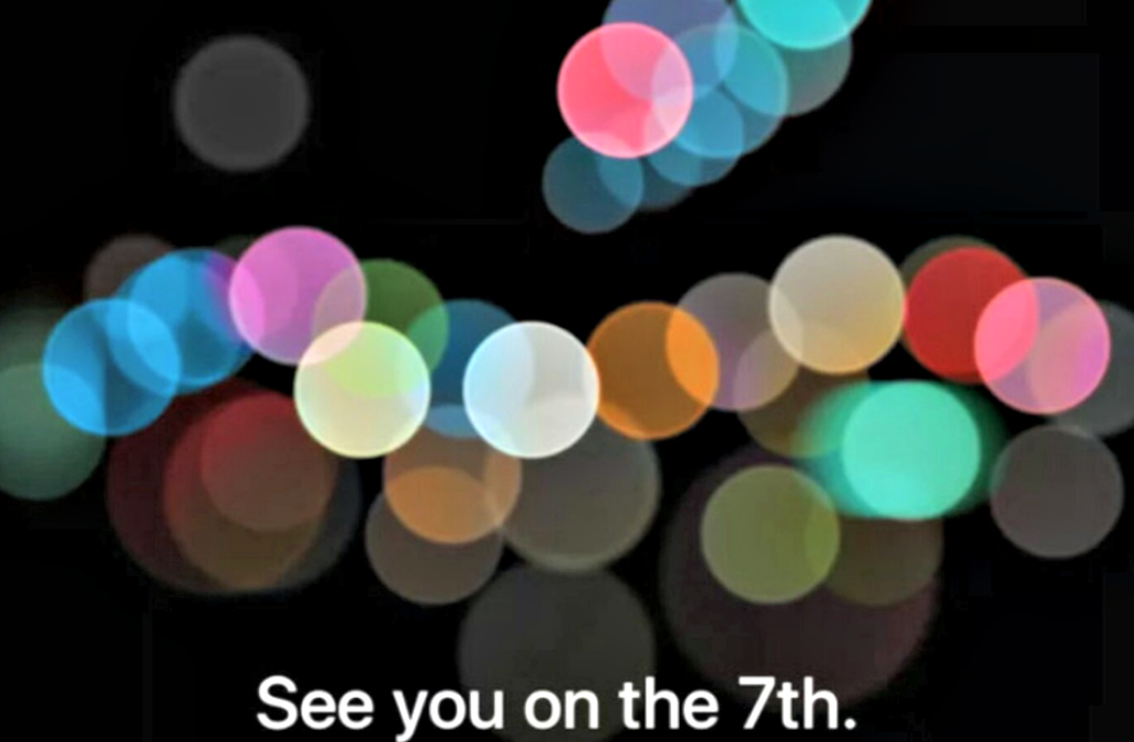 Es oficial: Apple presentará el iPhone 7 el 7 de septiembre