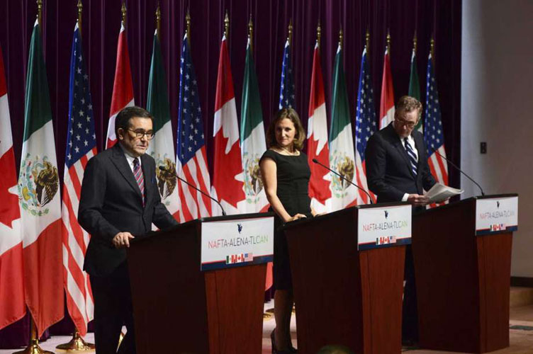 Concluye en Canadá tercera ronda de negociaciones del TLCAN