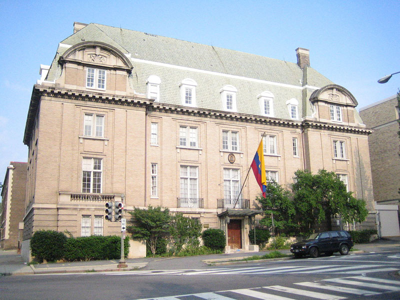 Embajada ecuatoriana en Washington sufrió incendio Embajada ecuatoriana en Washington sufrió incendio