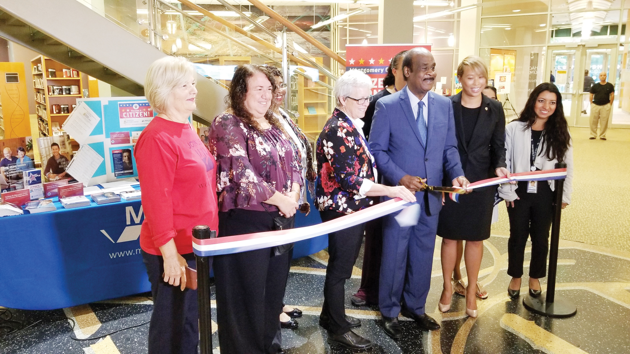 Inauguran “Esquina de Ciudadanía” en Montgomery