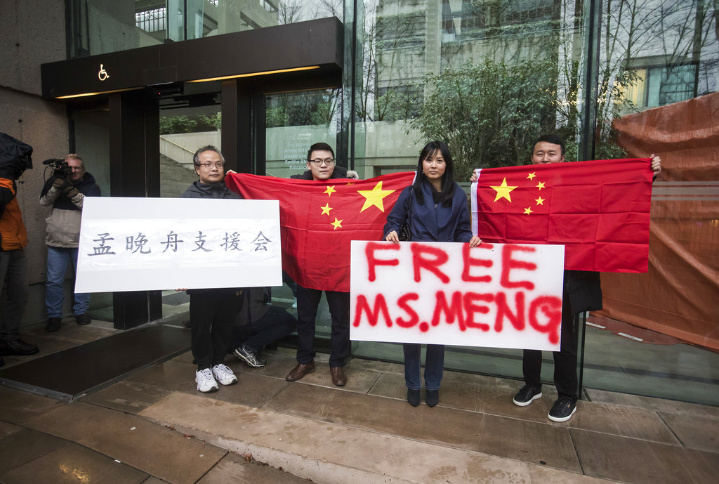 Libertad bajo caución para Meng Wanzhou, la hija del fundador de Huawei Libertad bajo caución para Meng Wanzhou, la hija del fundador de Huawei