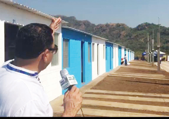 Donaciones de la comunidad ayudo a construir 35 casas