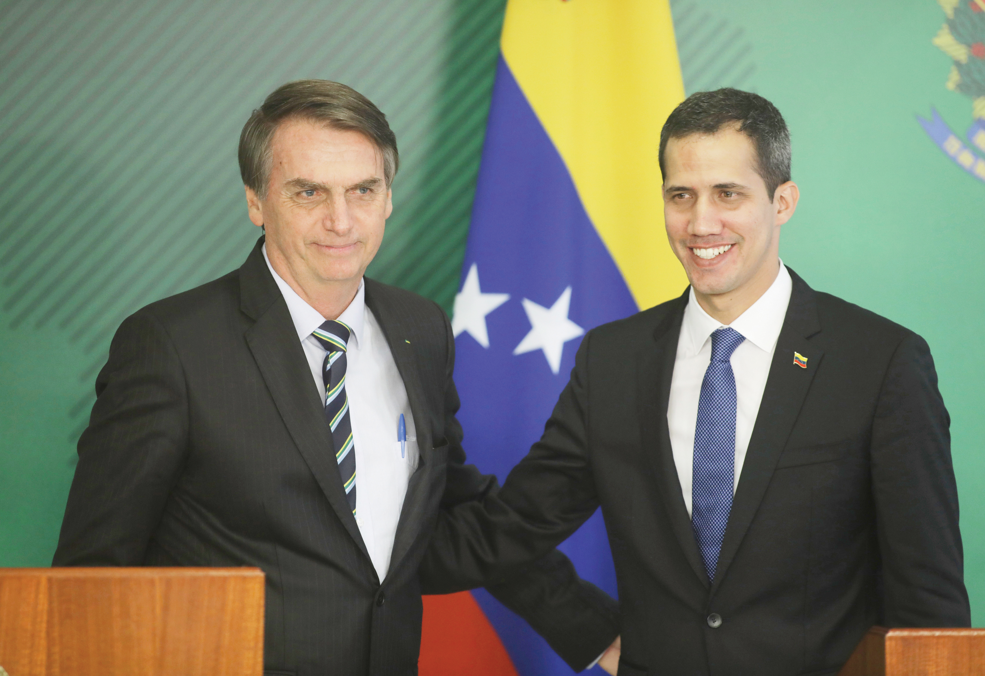 Guaidó viaja a Brasil para reunirse con Bolsonaro