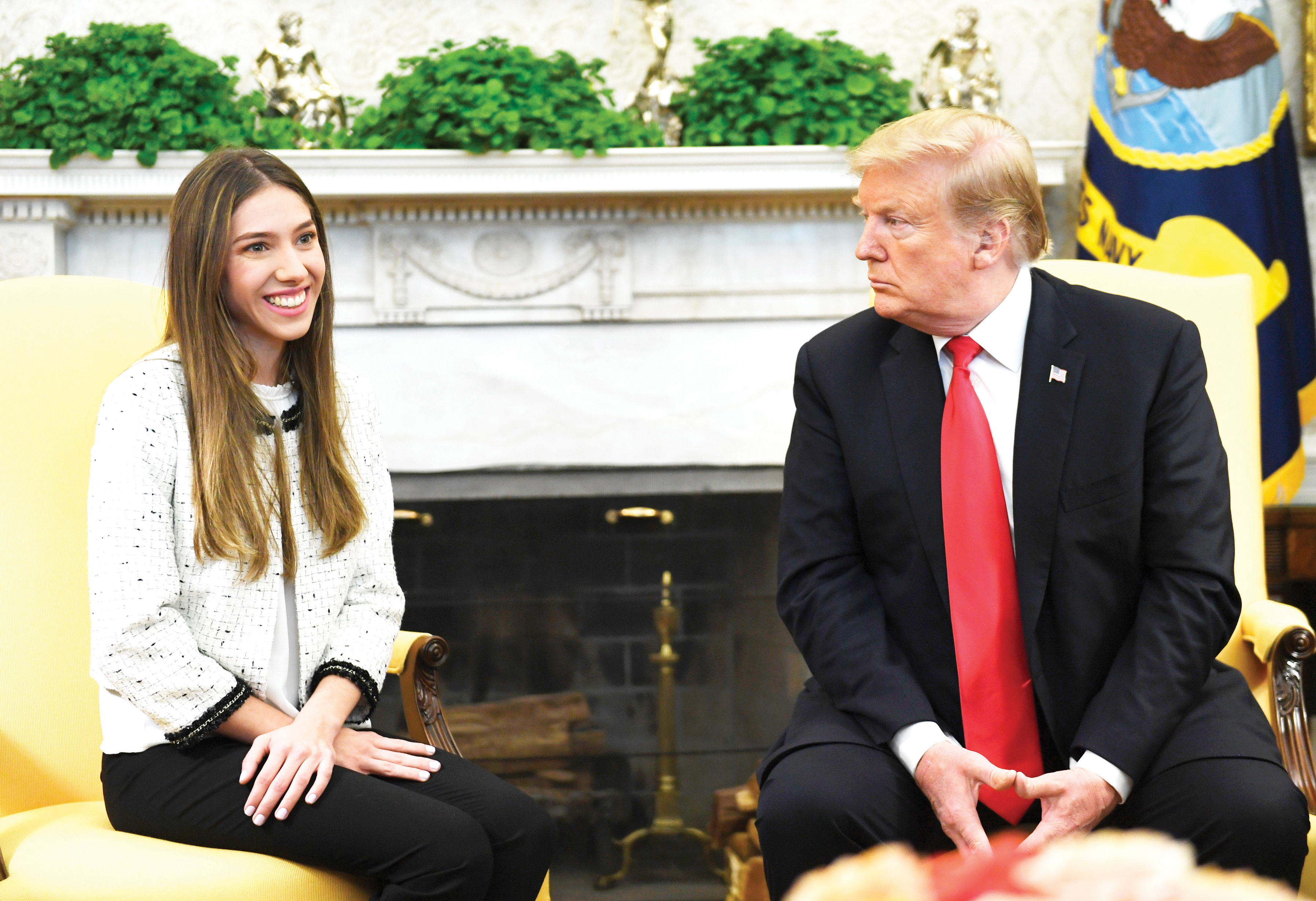 Esposa de Guaidó brilla en la Casa Blanca
