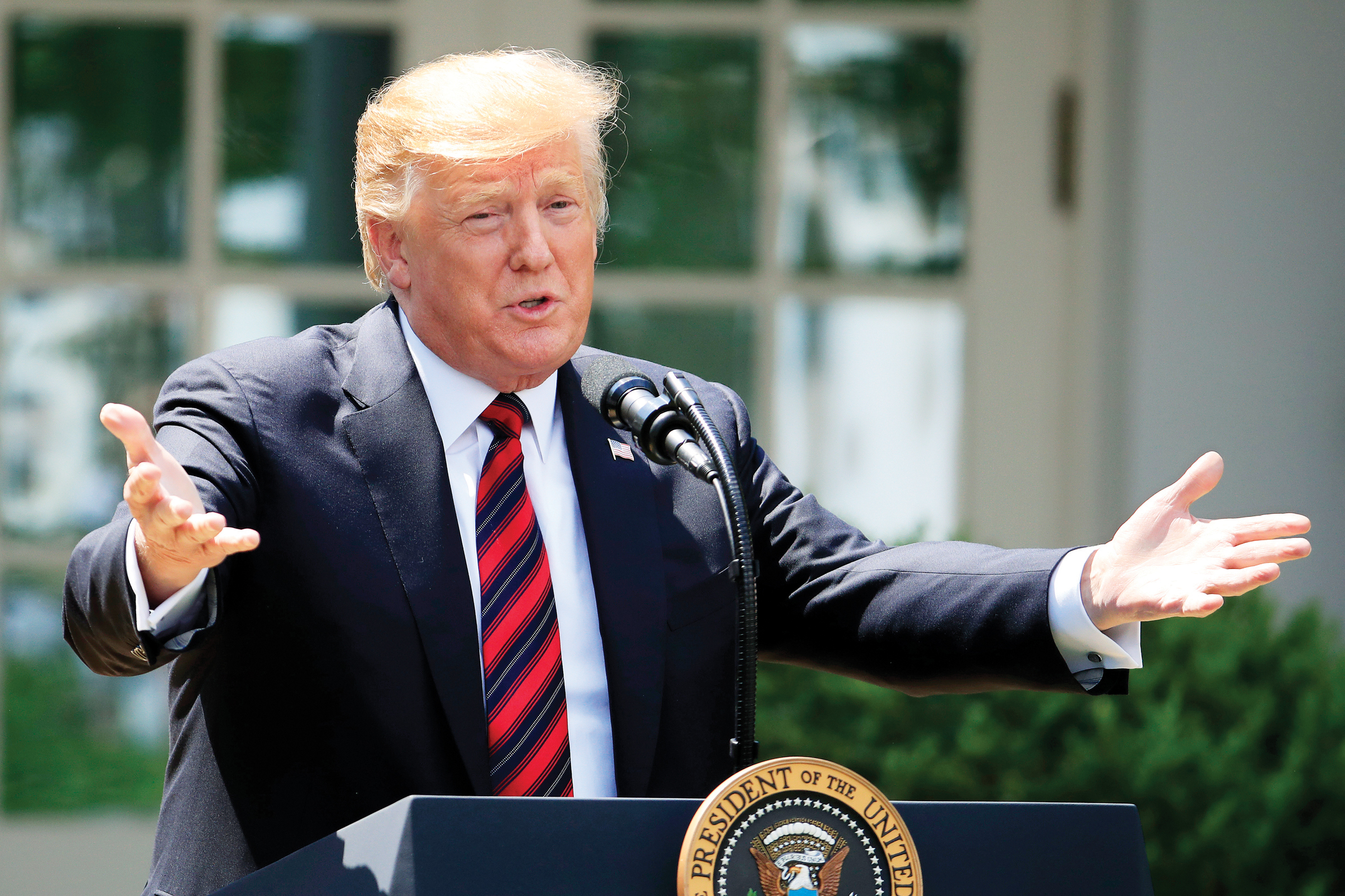 Plan migratorio basado en el mérito respalda Trump