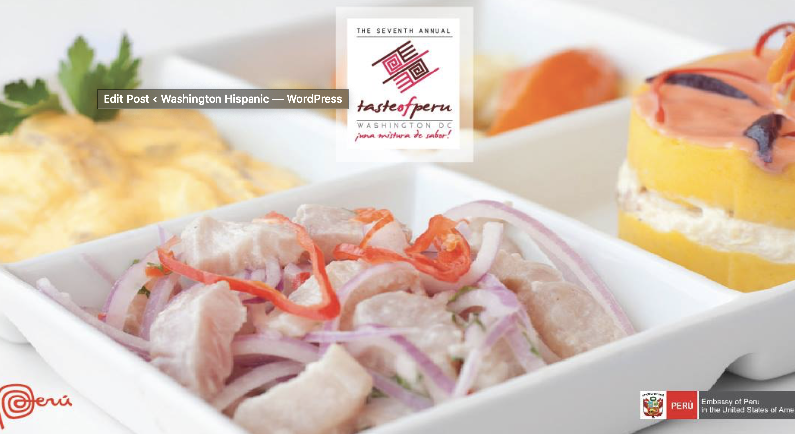 Destacados chefs llegan al Taste of Peru Washington DC 2019
