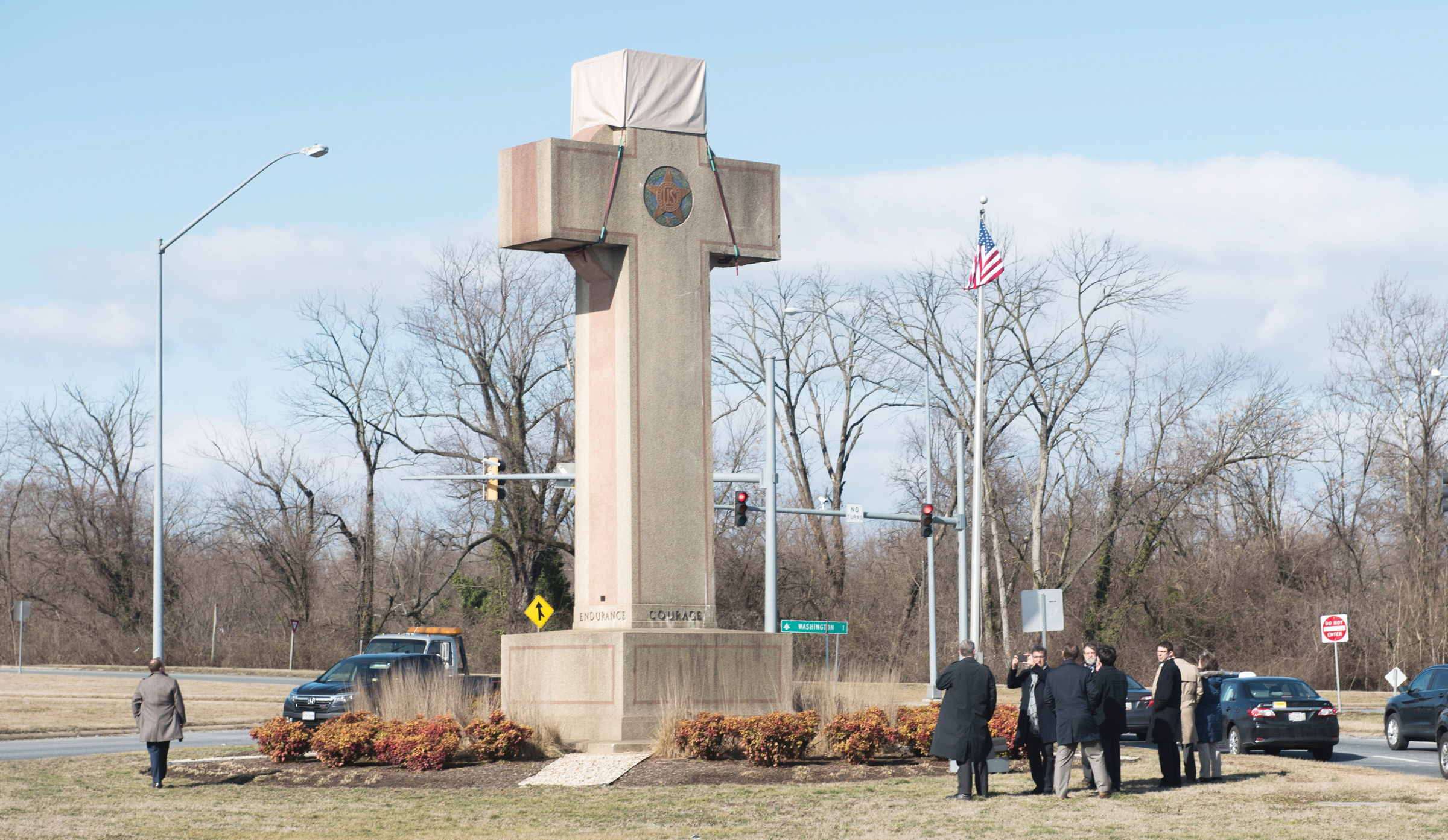 Cruz de Maryland se mantendrá en terreno público