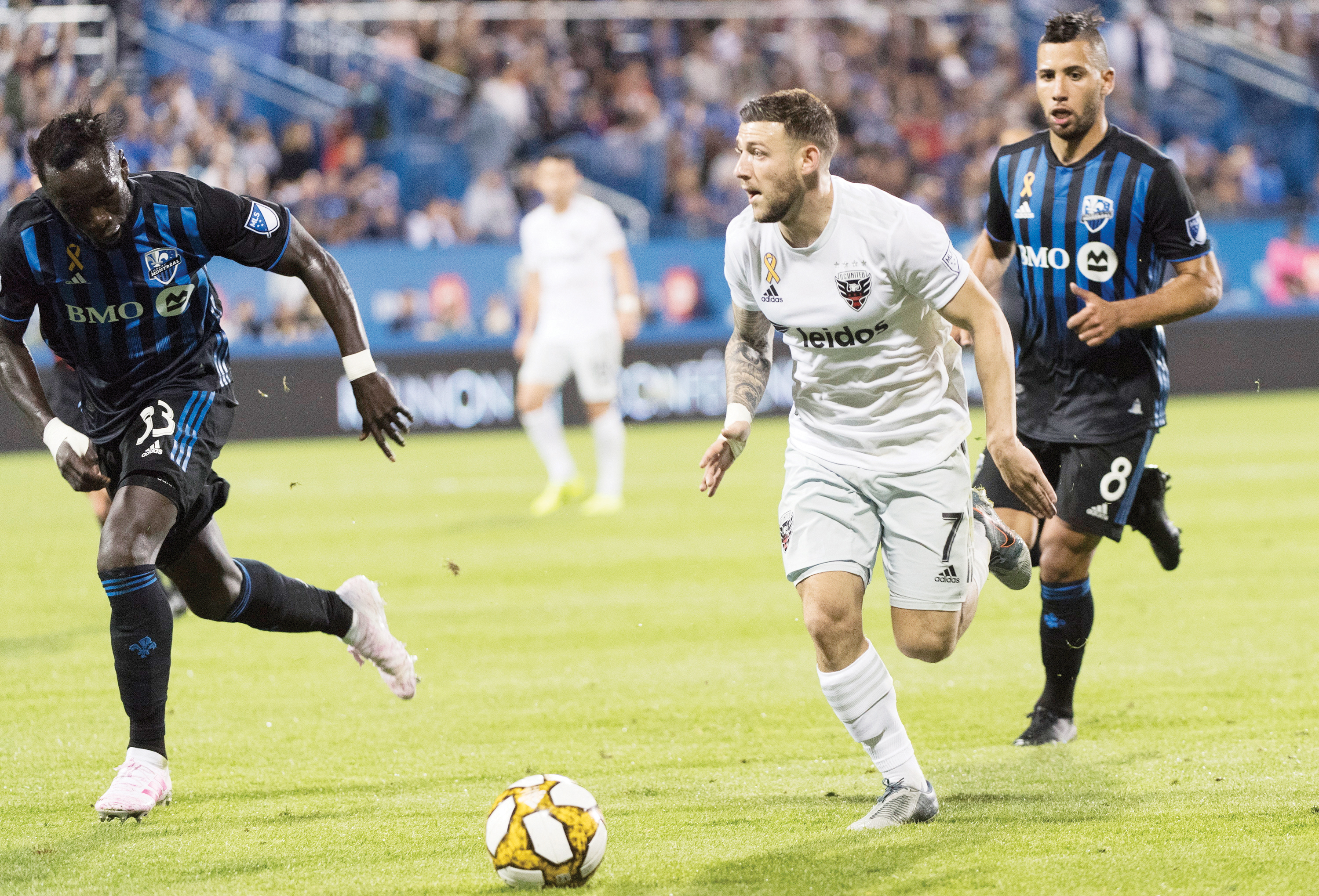 DC United blanquea a Montreal 3-0