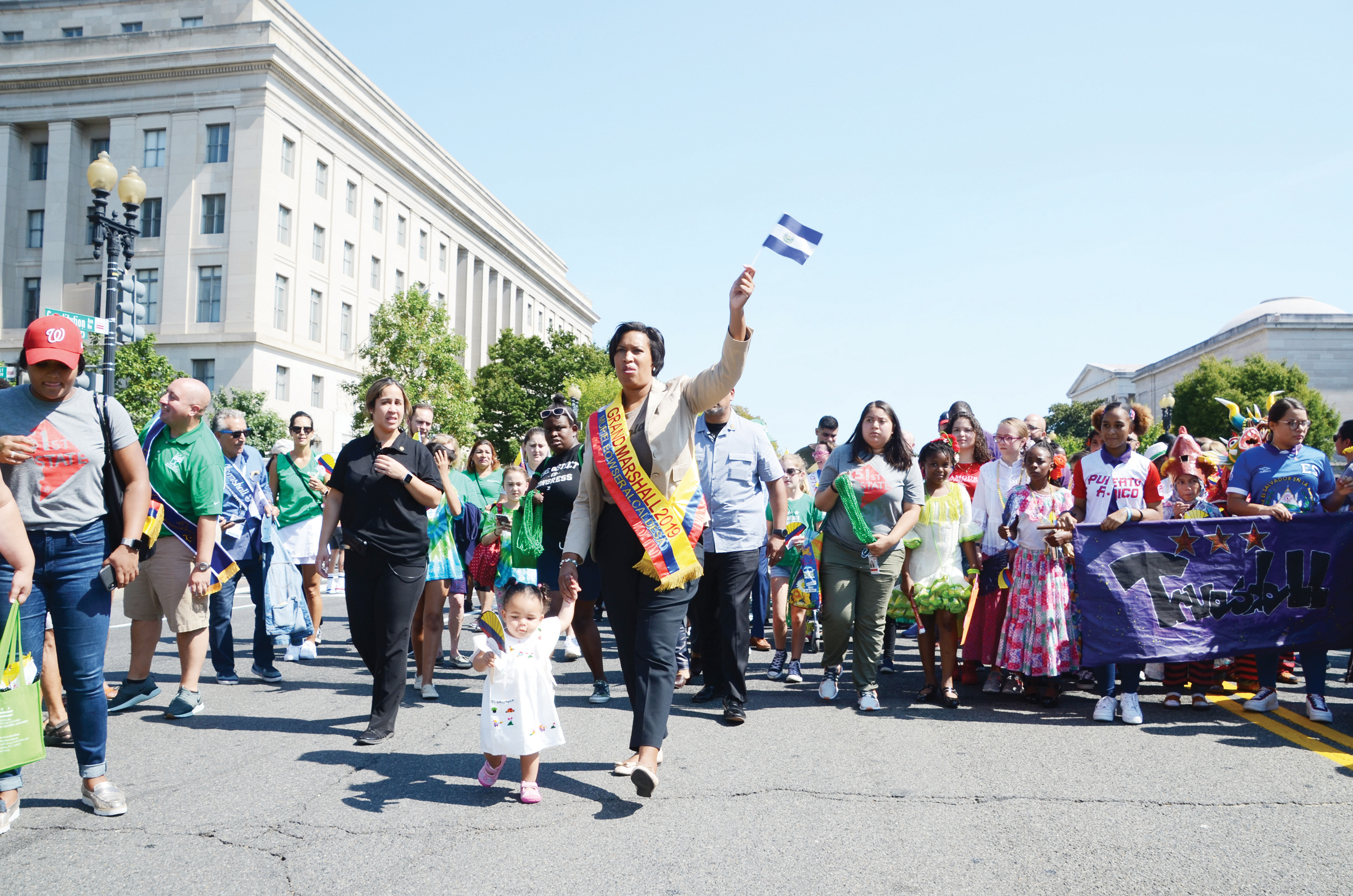 Las naciones celebran en DC