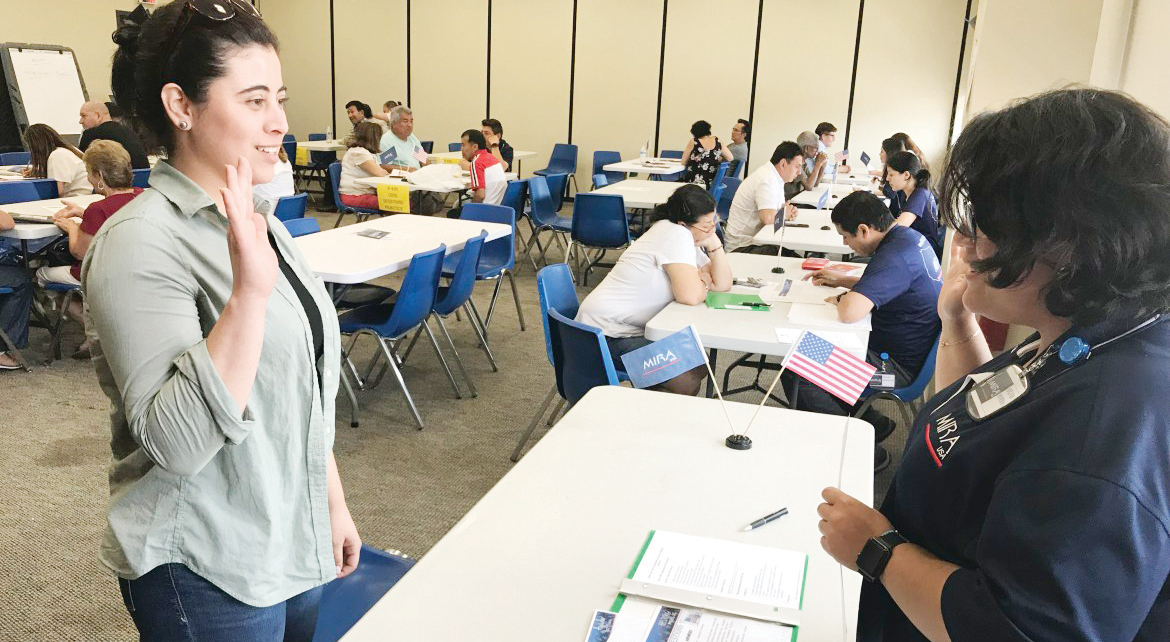 Realizan taller de ciudadanía en Maryland