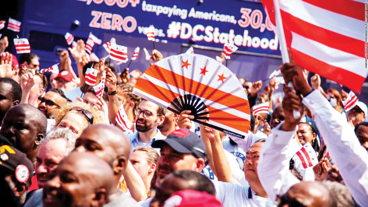 Washington DC, un gran paso hacia el Estado 51