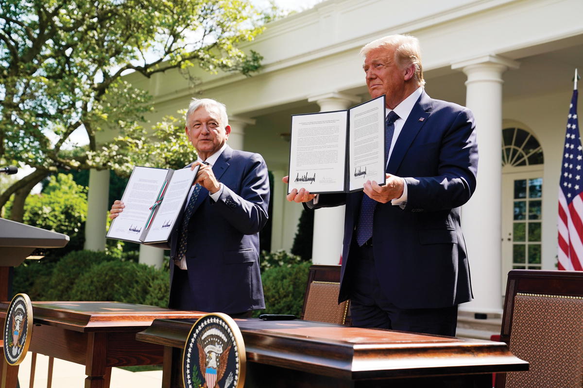 “Somos amigos”, afirman AMLO y Trump