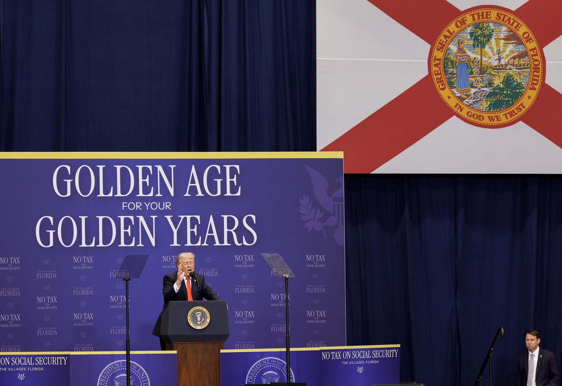 Trump imita la voz de Sheinbaum