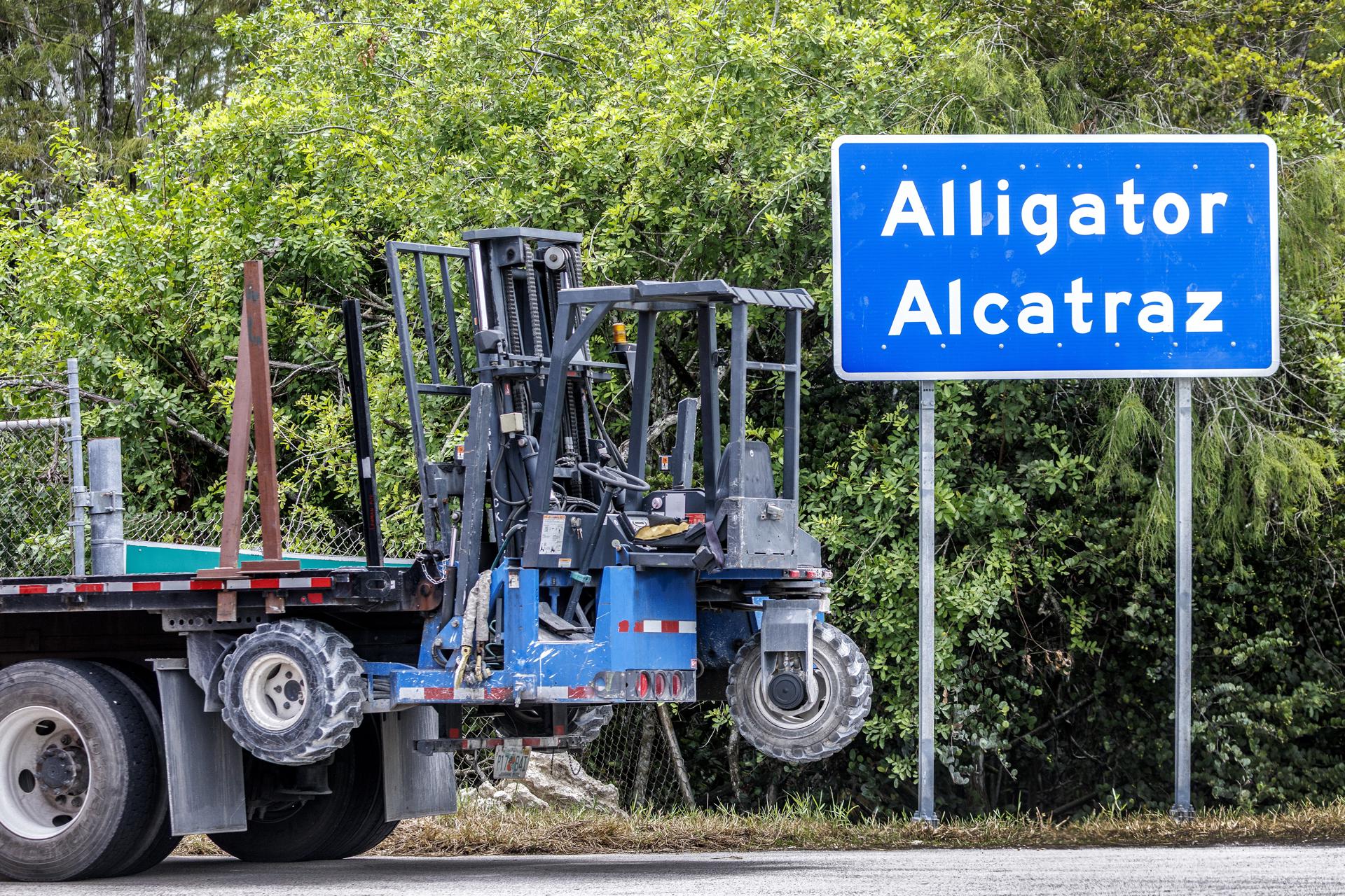 Florida planea el cierre de 'Alligator Alcatraz'