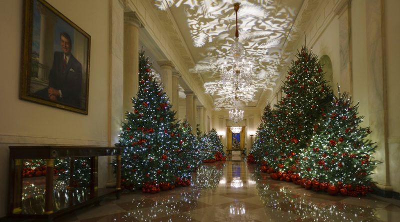 Melania Trump devela decoraciones navideñas en Casa Blanca - Washington  Hispanic