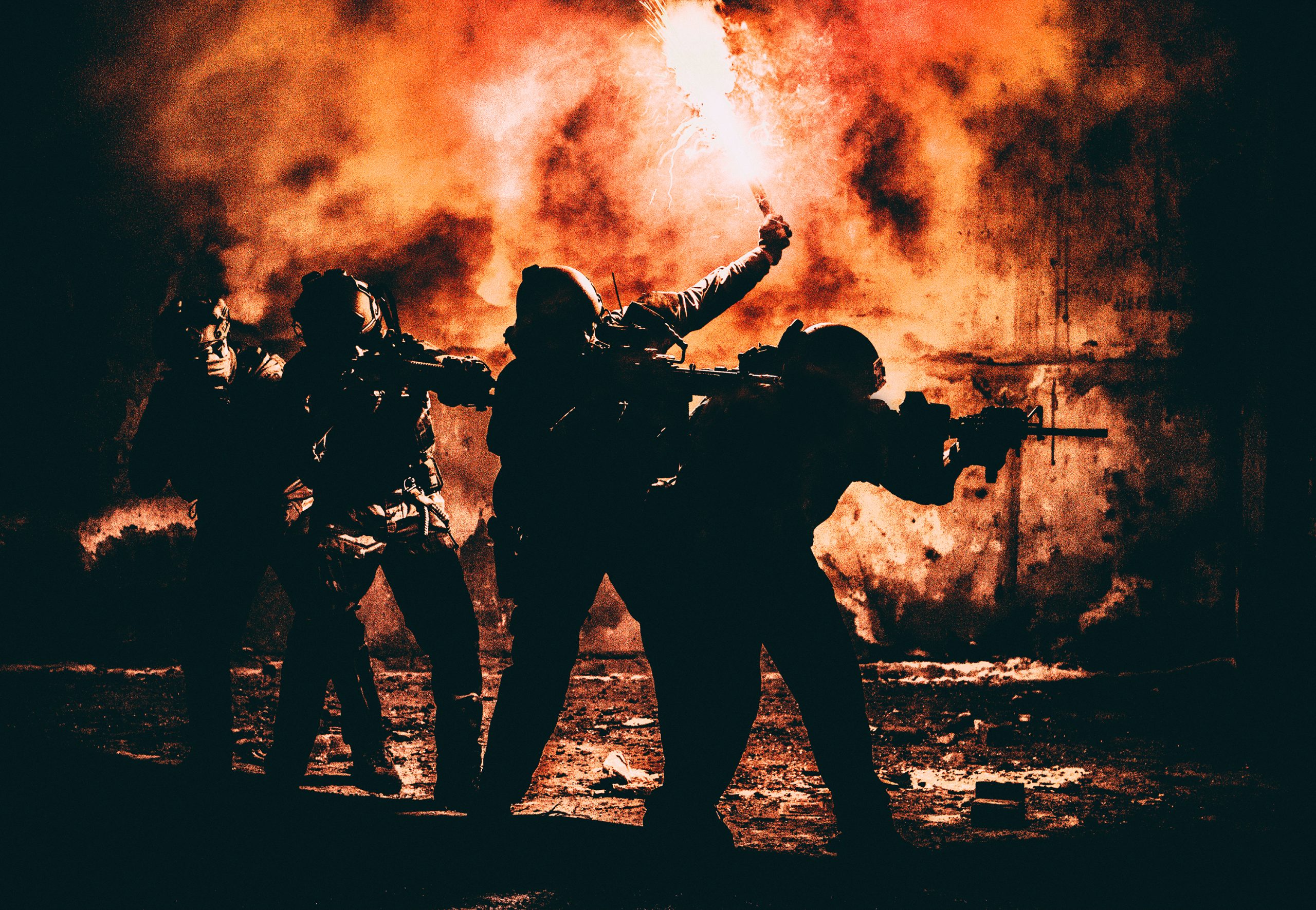 Нападение на отряд. Fire Squad. Burning Squad. Песня Soldiers Attack.