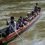 Diez migrantes mueren ahogados en un río de Panamá