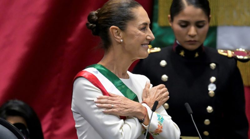 «¡Presidenta!», celebran miles llegada de Sheinbaum al poder en México