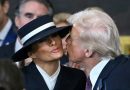 Melania Trump apuesta por un look sobrio para la investidura