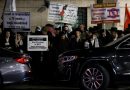 Más de 200 manifestantes propalestinos protestan frente a la Universidad de Columbia en NY