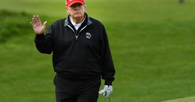 Activistas propalestinos vandalizan el complejo de golf escocés de Trump