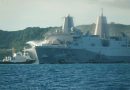 Un buque naval de EEUU se incendia frente a la costa japonesa
