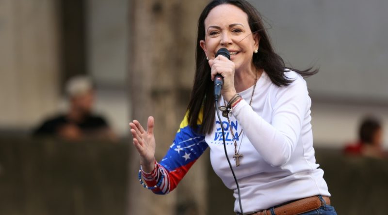 La jefa opositora venezolana dice que «falta poco» para la caída de Maduro