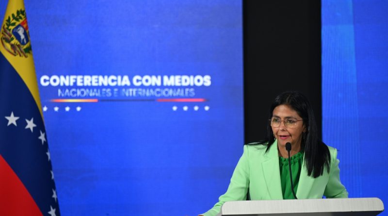 Venezuela califica de «gran farsa» las acusaciones de EEUU sobre narcotráfico