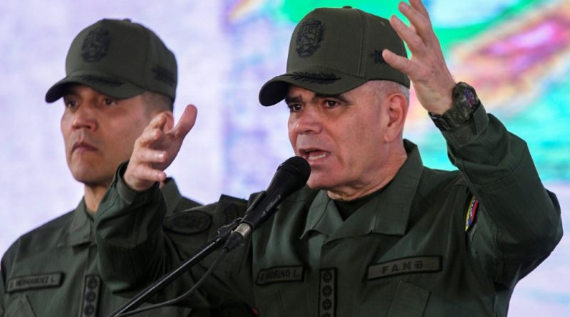 El ministro de Defensa dice que EEUU «triplicó» los vuelos de aviones espías «contra» Venezuela