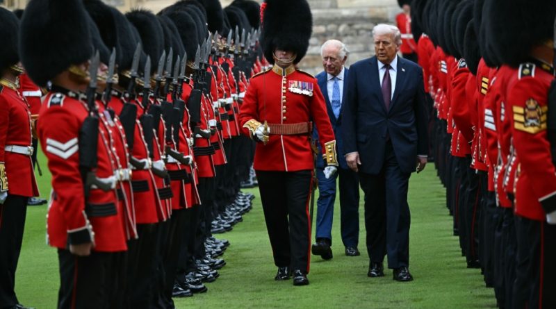 Reino Unido despliega todo su barco para la visita del Estado de Trump
