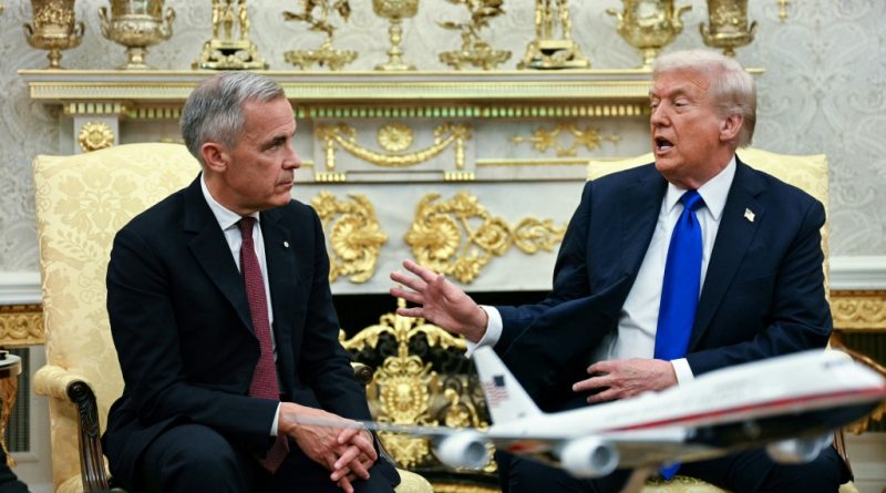 Trump rompe las negociaciones comerciales con Canadá
