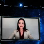 La nobel de la paz Machado presenta su visión de la Venezuela post Maduro en plena crisis con EEUU