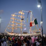 Regresa a México el buque escuela que chocó contra el puente de Brooklyn