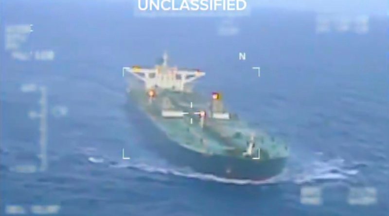 EEUU persigue un petrolero en el Caribe en medio de presiones al crudo venezolano