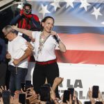Miles de personas reciben a María Corina Machado en Madrid al grito de «¡Presidenta!»