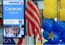 Primer vuelo directo entre EE.UU. y Venezuela en siete años